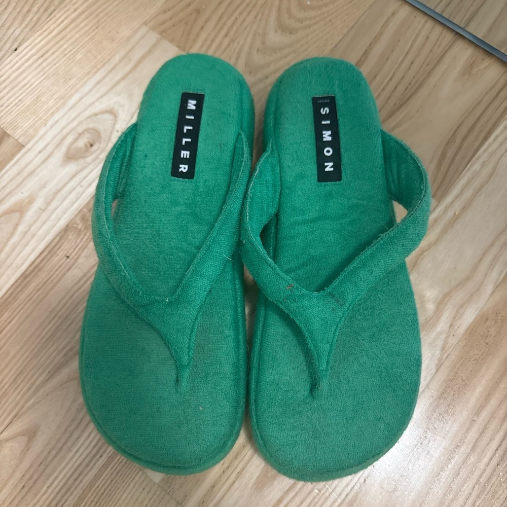 Simon Miller Vibrant Green Sandals
